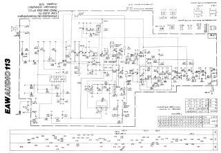 EAW Audio 113 schematic circuit diagram